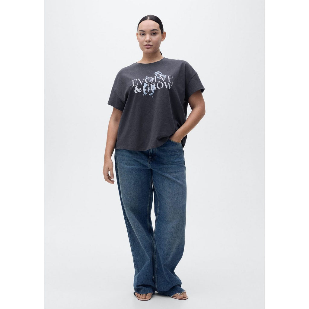 T-Shirt Ilustra - Charcoal