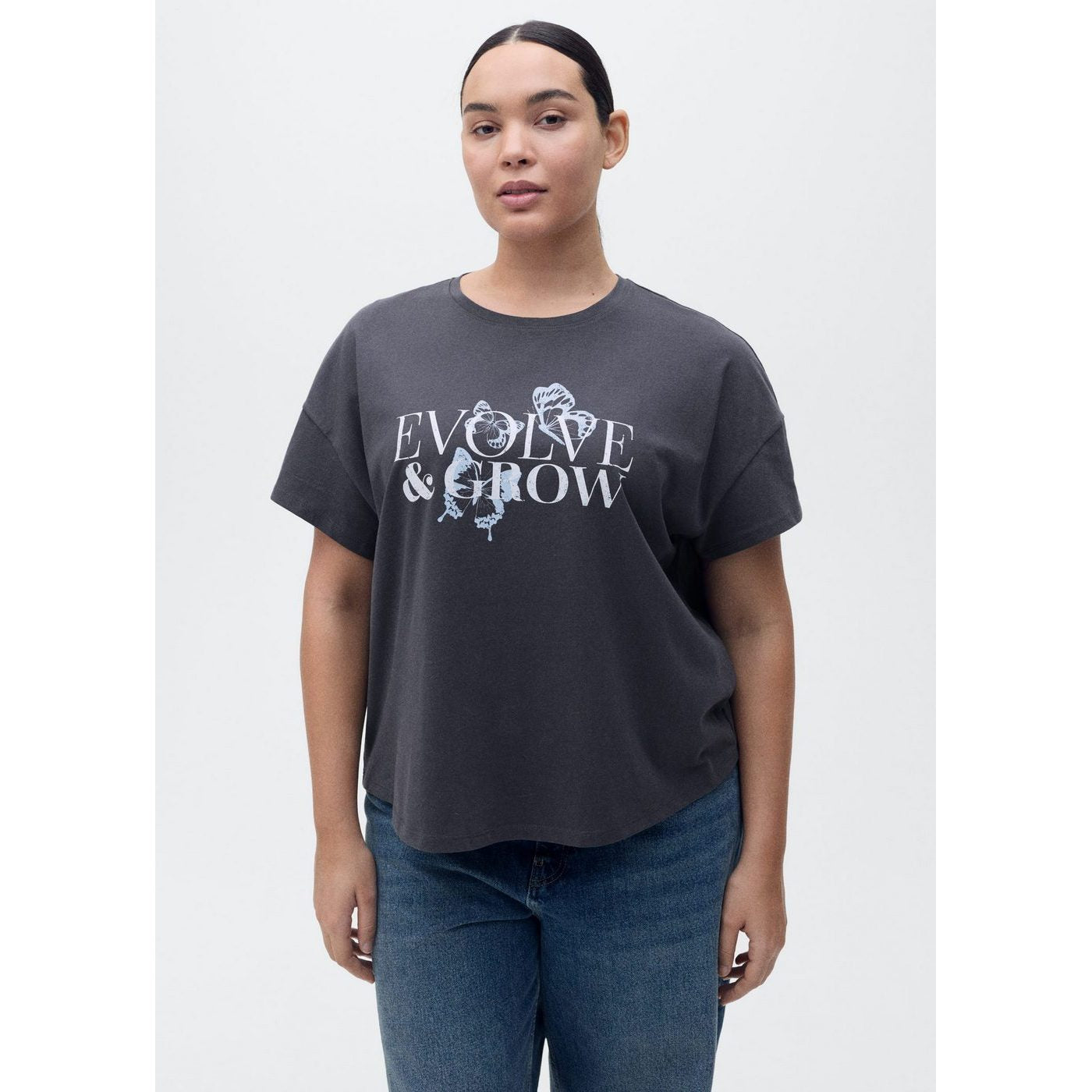 T-Shirt Ilustra - Charcoal
