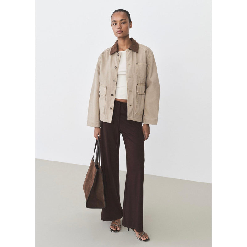 Pull Ajusté Maille Fine - Ecru