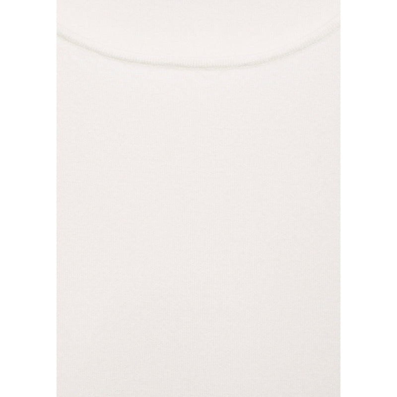 Pull Ajusté Maille Fine - Ecru