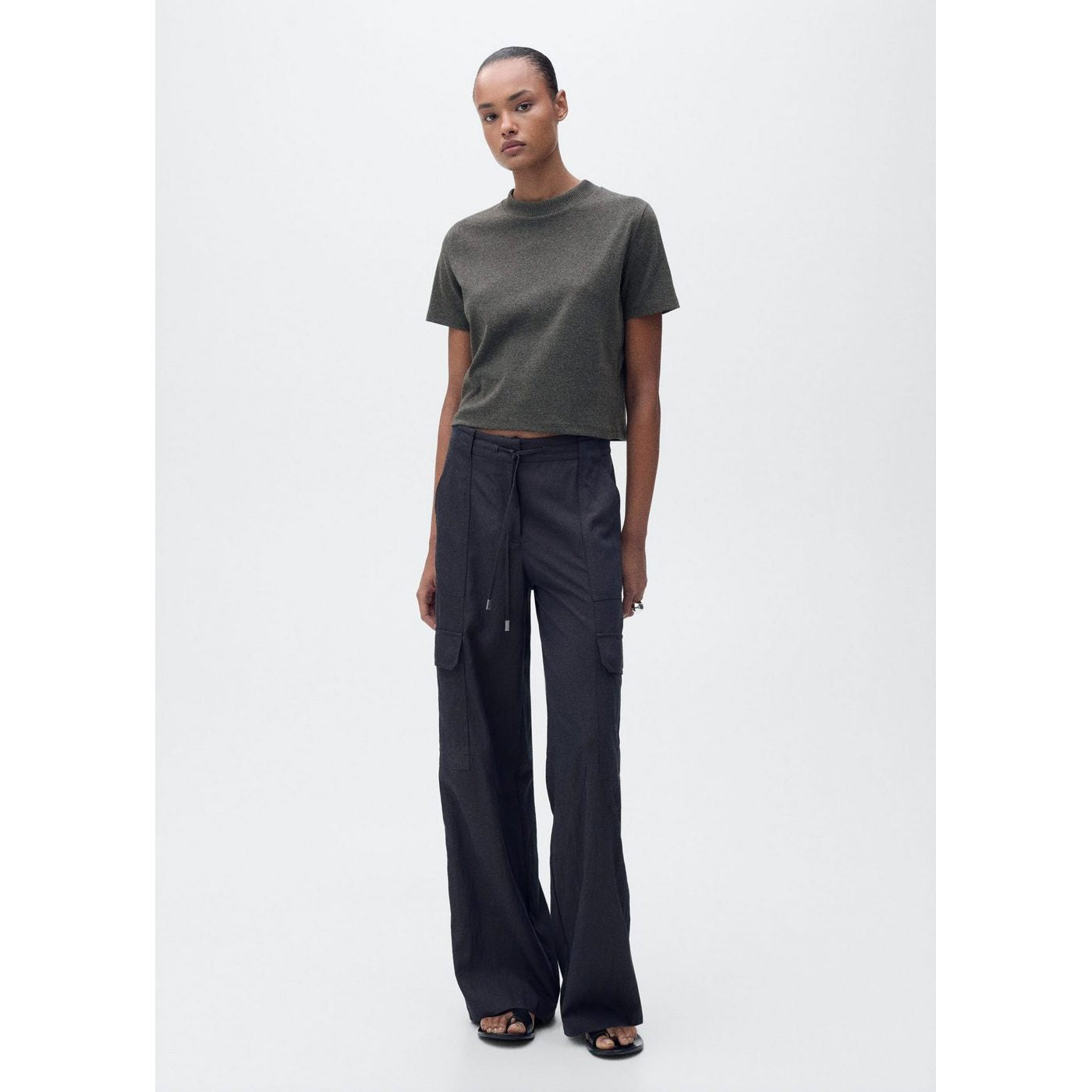 T-Shirt Wyatt - Gris Foncé