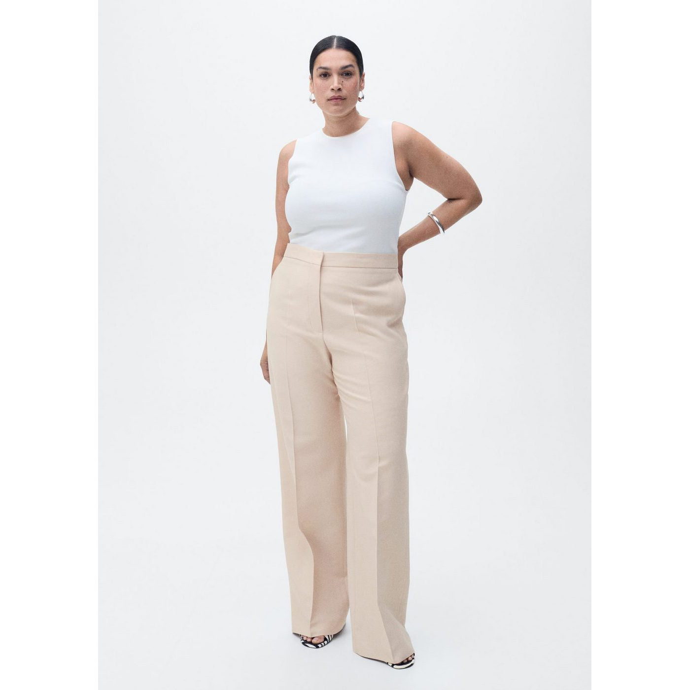 Pantalon Miso - Nude