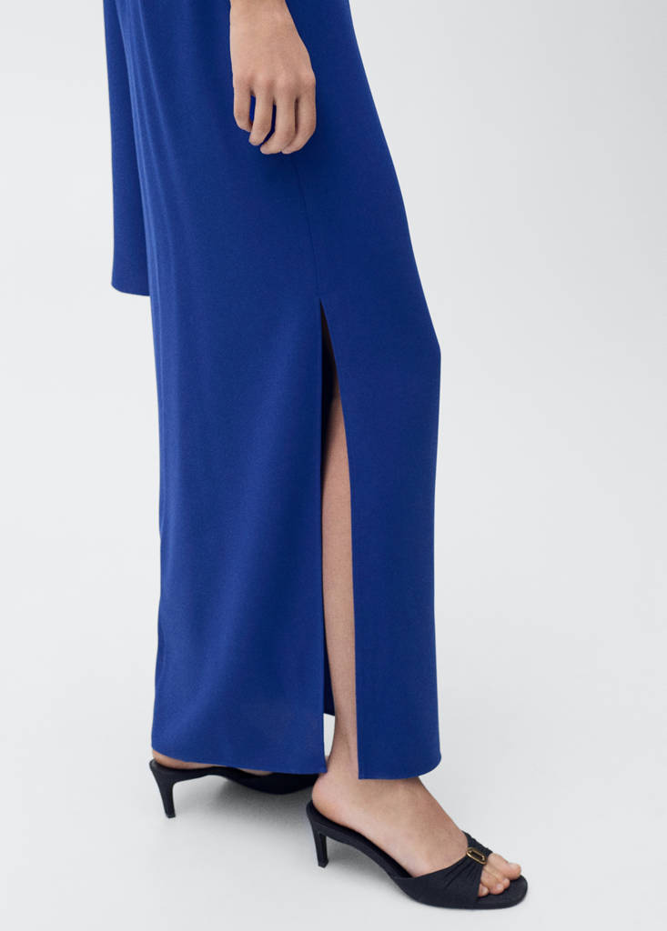 Robe Longue Manches Cloche