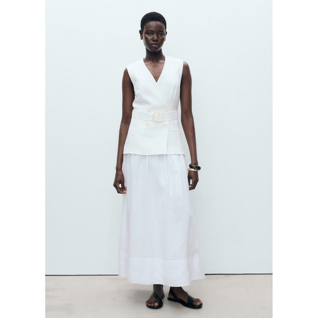 Robe Mariona - White