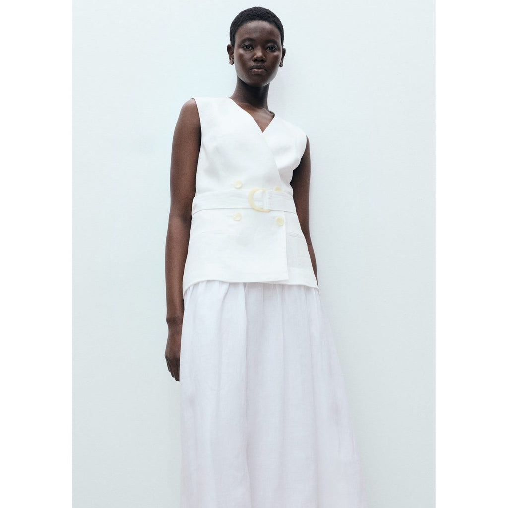 Robe Mariona - White