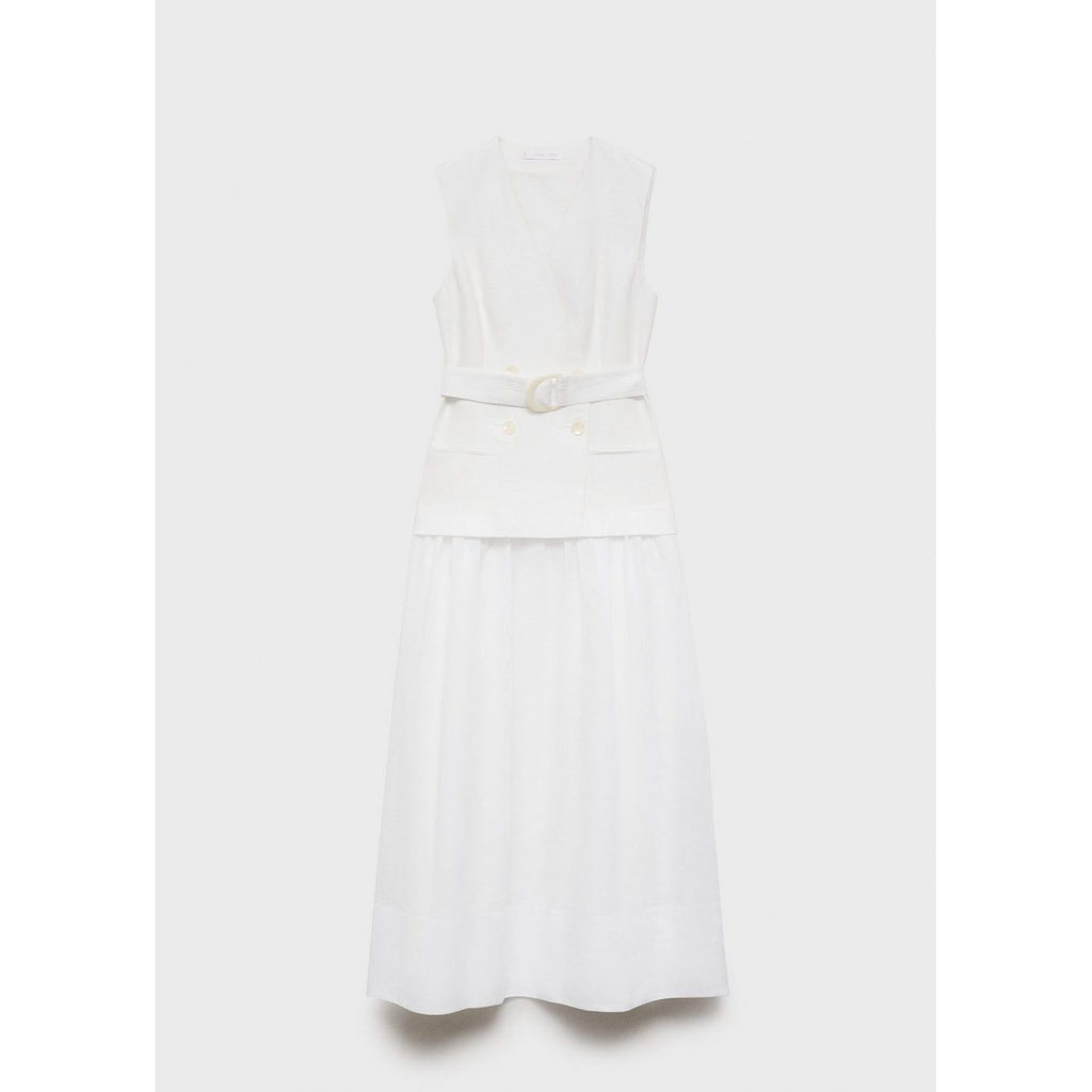 Robe Mariona - White