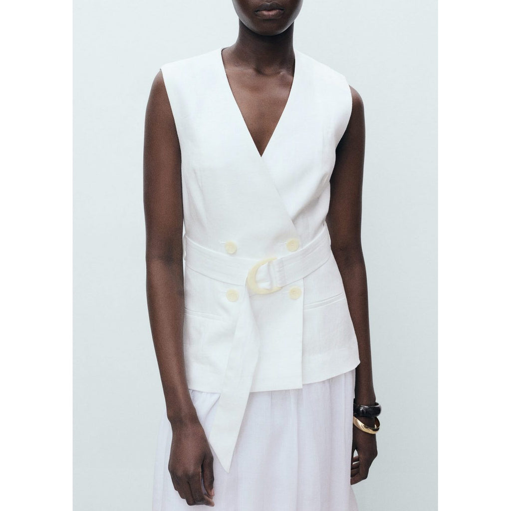 Robe Mariona - White