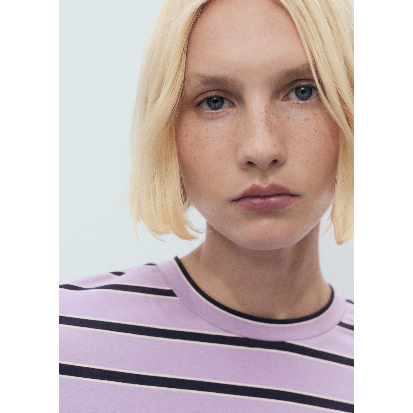 T-Shirt Moca - Violet Clair/Pastel
