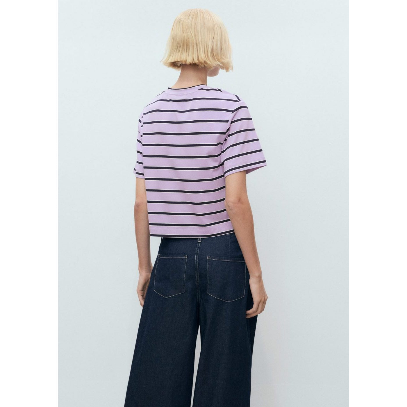 T-Shirt Moca - Violet Clair/Pastel