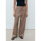 Pantalon Vermut - Brun Moyen