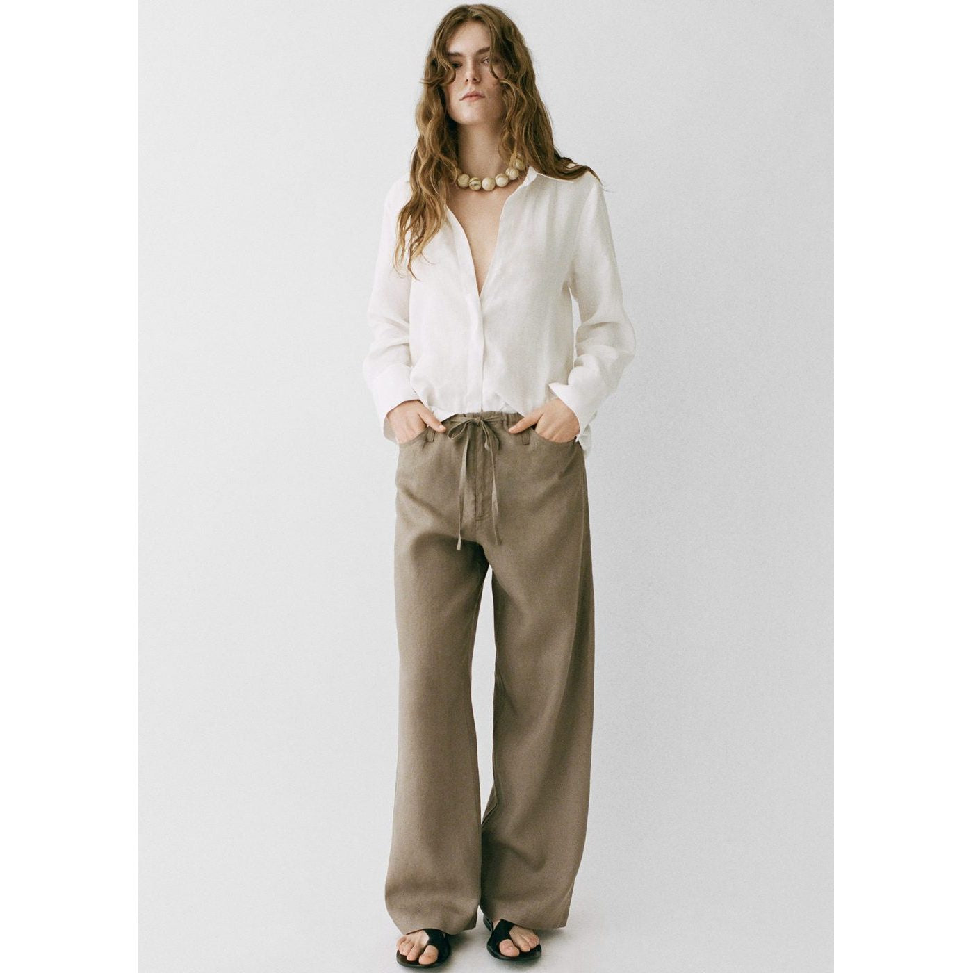 Pantalon Vermut - Brun Moyen
