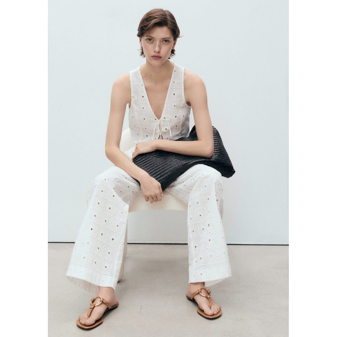 Pantalon Fado - White