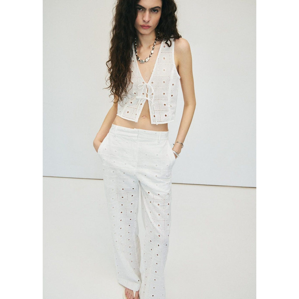 Pantalon Fado - White