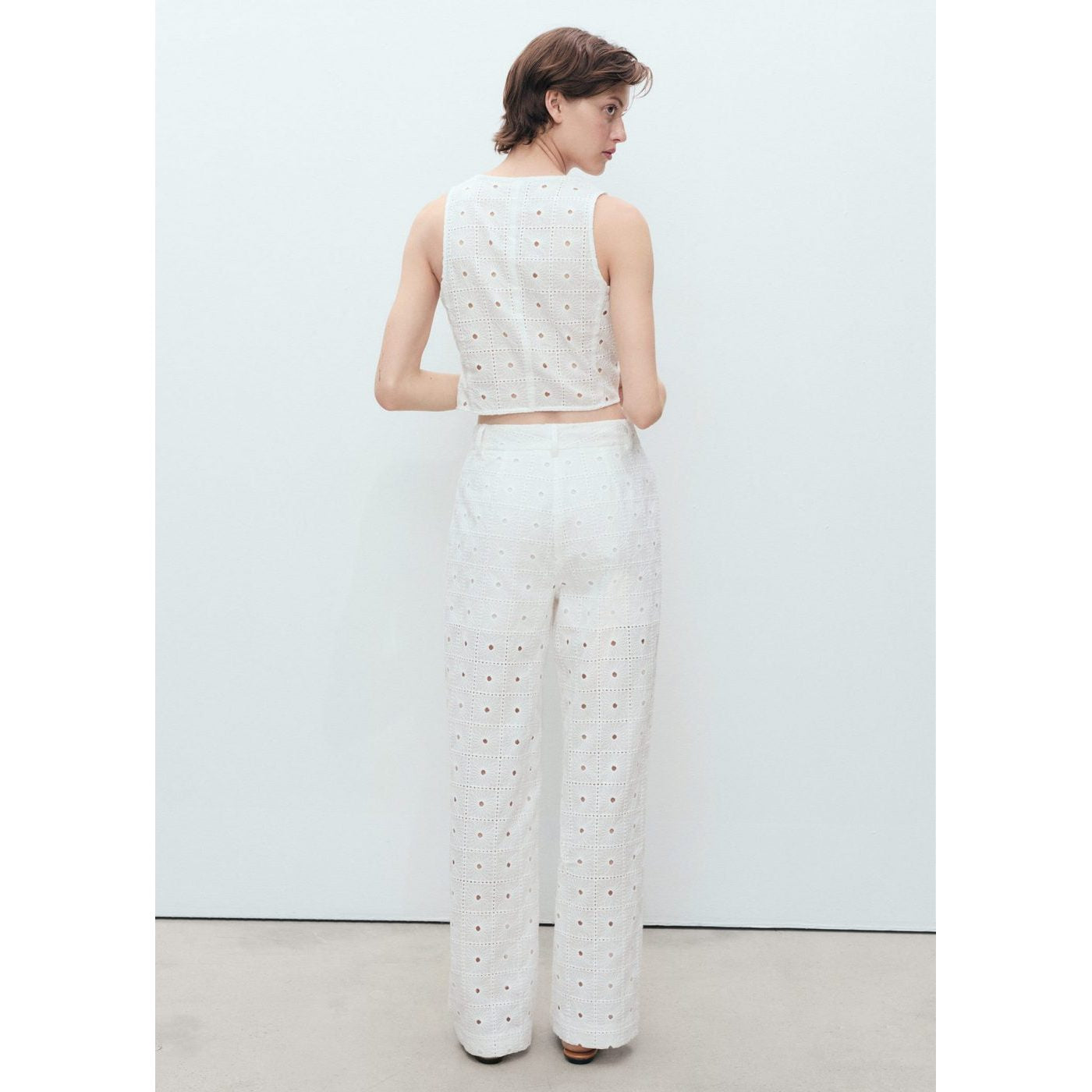 Pantalon Fado - White