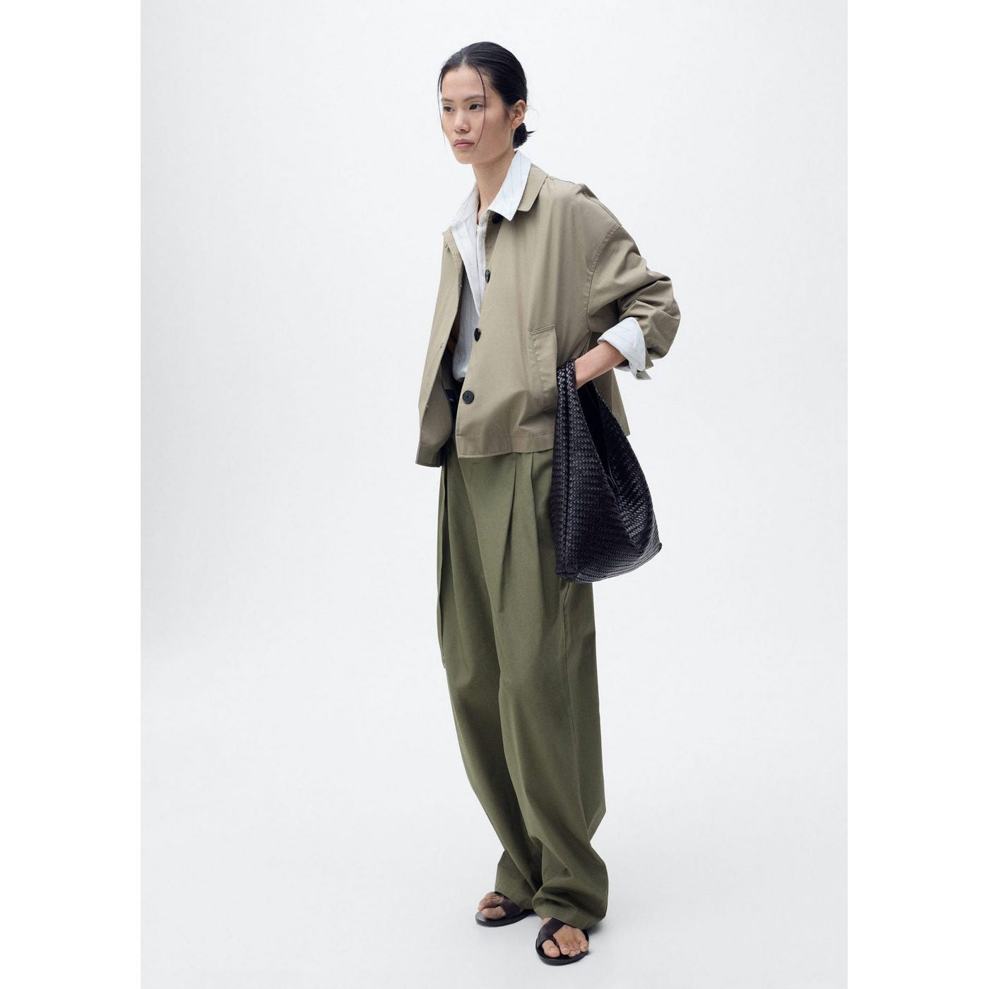 Pantalon Cubi - Kaki