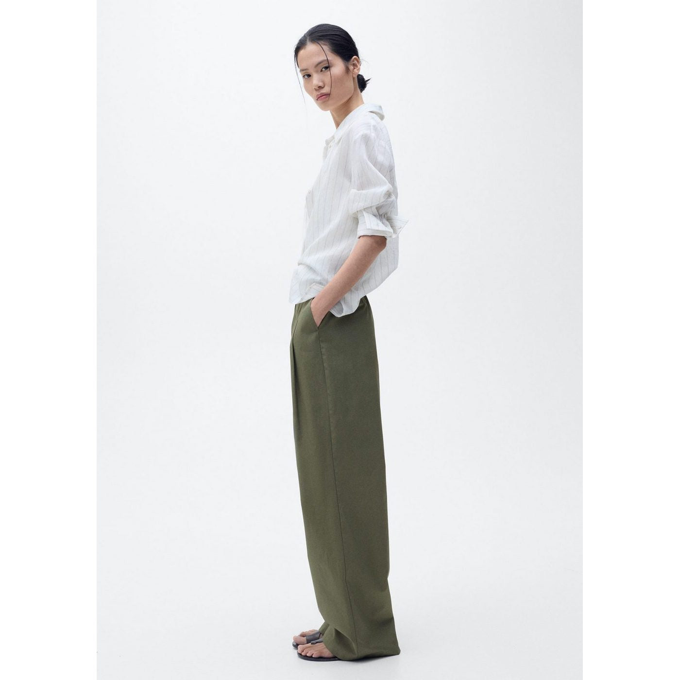 Pantalon Cubi - Kaki