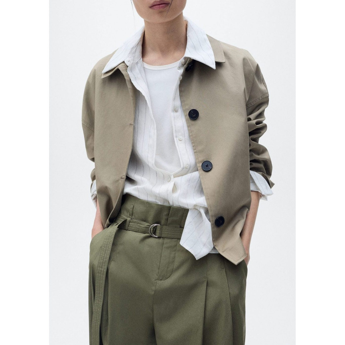 Pantalon Cubi - Kaki