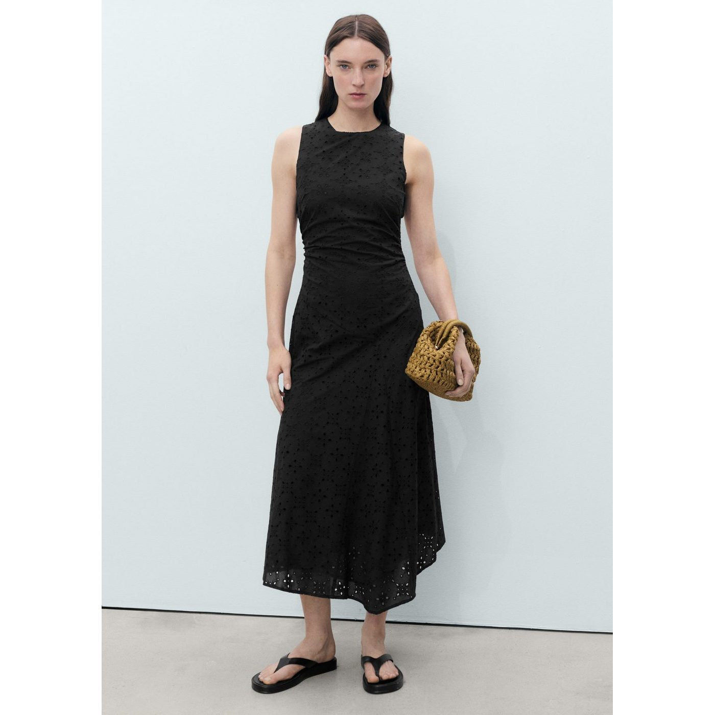 Robe Peach - Black