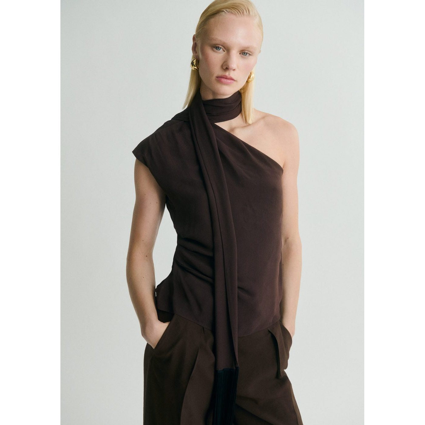 Blouse Flequi - Brun