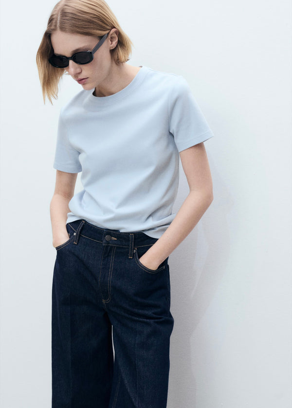 T-Shirt Coton Manches Courtes