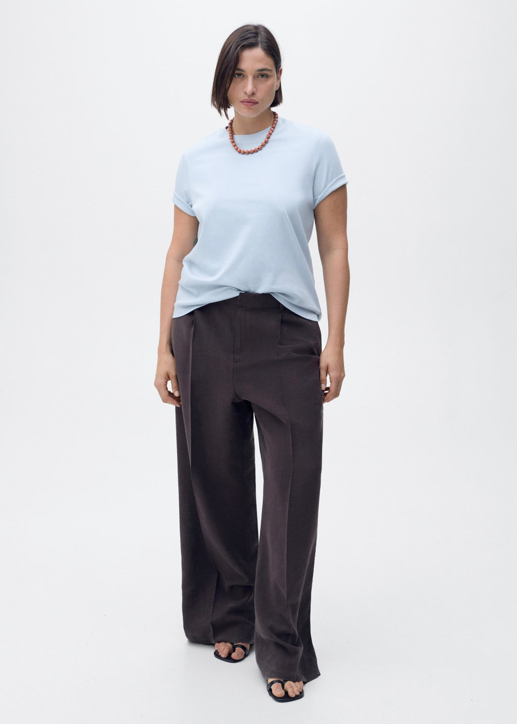 T-Shirt Coton Manches Courtes
