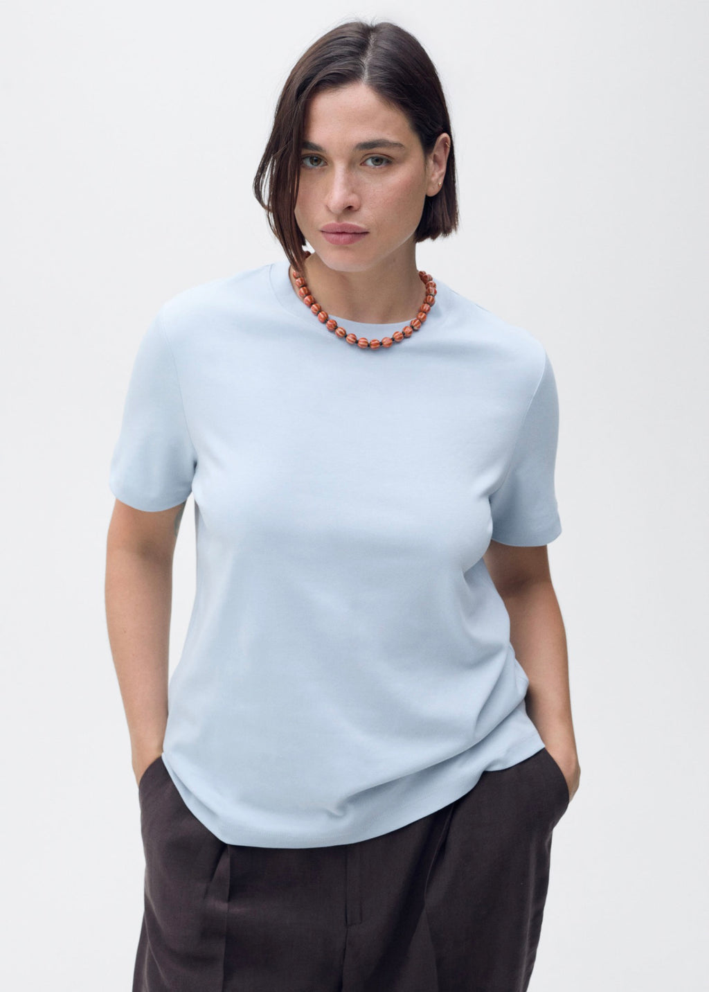 T-Shirt Coton Manches Courtes