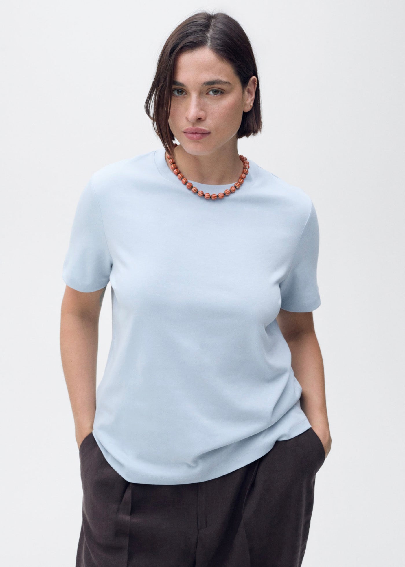 T-Shirt Coton Manches Courtes