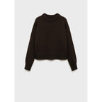 Pull-Over Grosse Maille Bords Côtelés