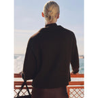 Pull-Over Grosse Maille Bords Côtelés