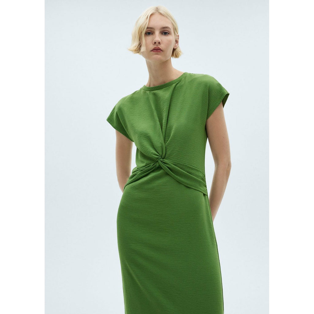 Vestido Midi con Nudo