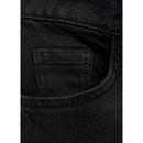 Jean Wideleg Taille Haute - Black Denim