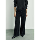 Jean Wideleg Poches - Black Denim