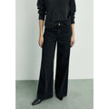 Jean Wideleg con Bolsillos - Black Denim