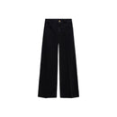 Jean Wideleg Poches - Black Denim