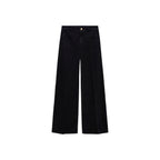 Jean Wideleg con Bolsillos - Black Denim