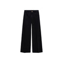 Jeans Anchos con Bolsillos - Denim Negro