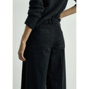 Jean Wideleg Poches - Black Denim