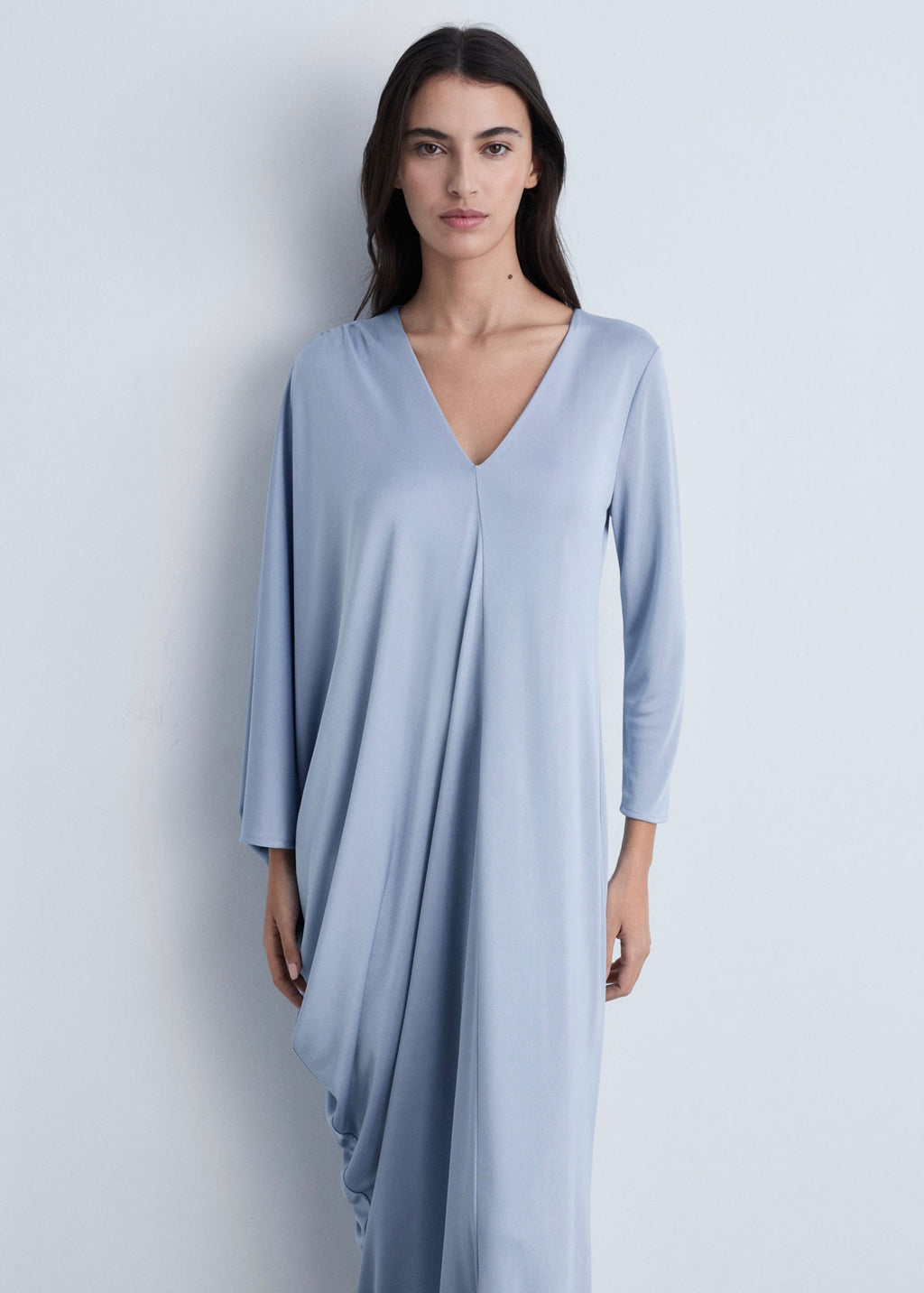 Robe Asymétrique Drapée