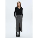 Pull Revers Contrastés Liserés - Black