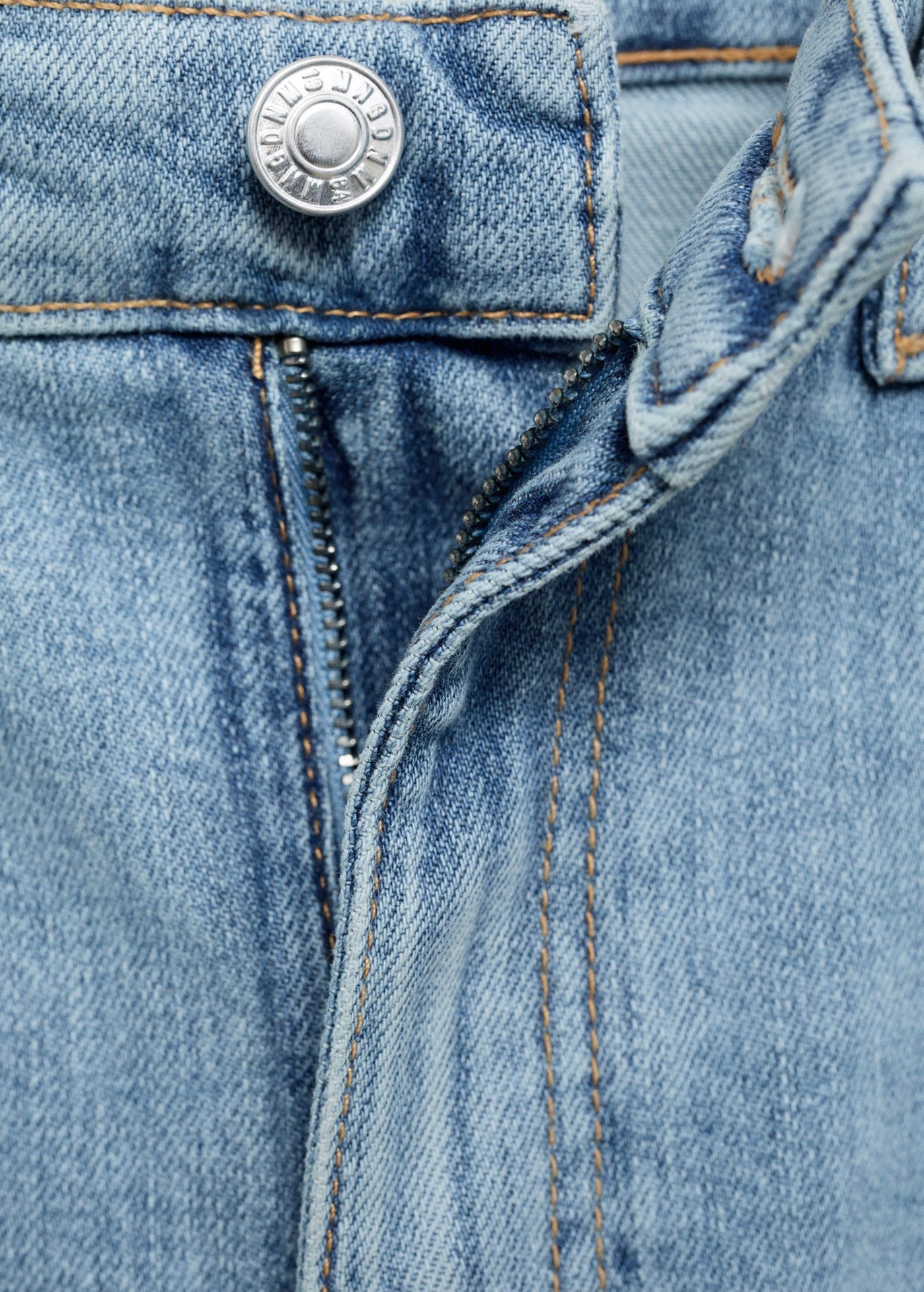 Jean Claudia Slim Crop - Medium Blue