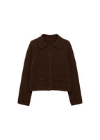 Veste Maille Col Polo