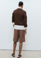 Veste Maille Col Polo
