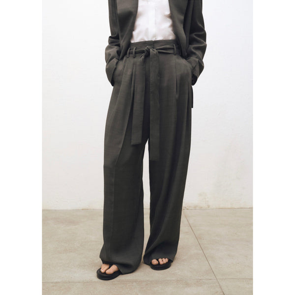 Pantalon Costume Pinces Ceinture