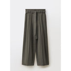 Pantalon Costume Pinces Ceinture - Khaki