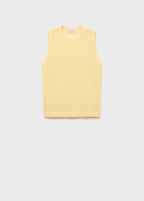 Top Maille Sans Manches