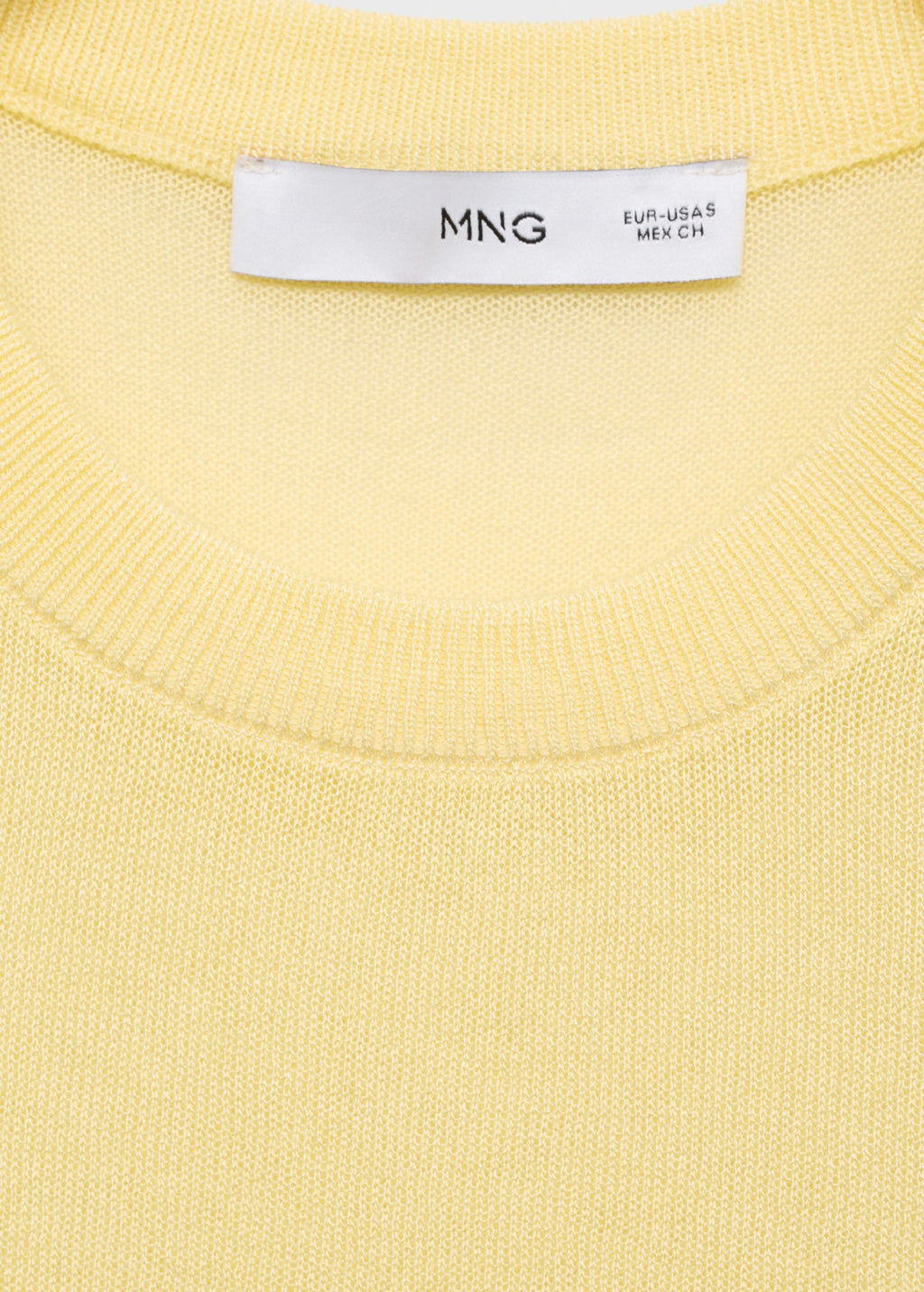 Top Maille Sans Manches