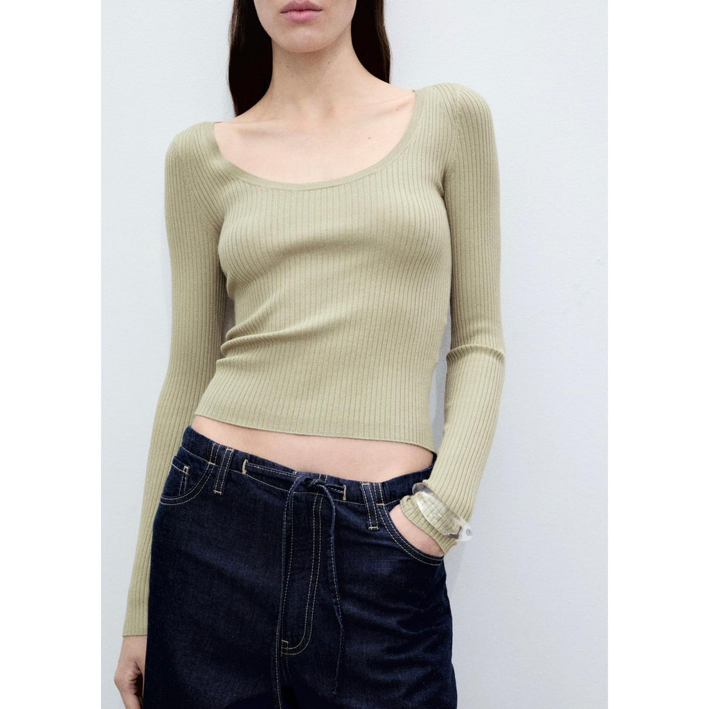 Ribbed Knit Jumper