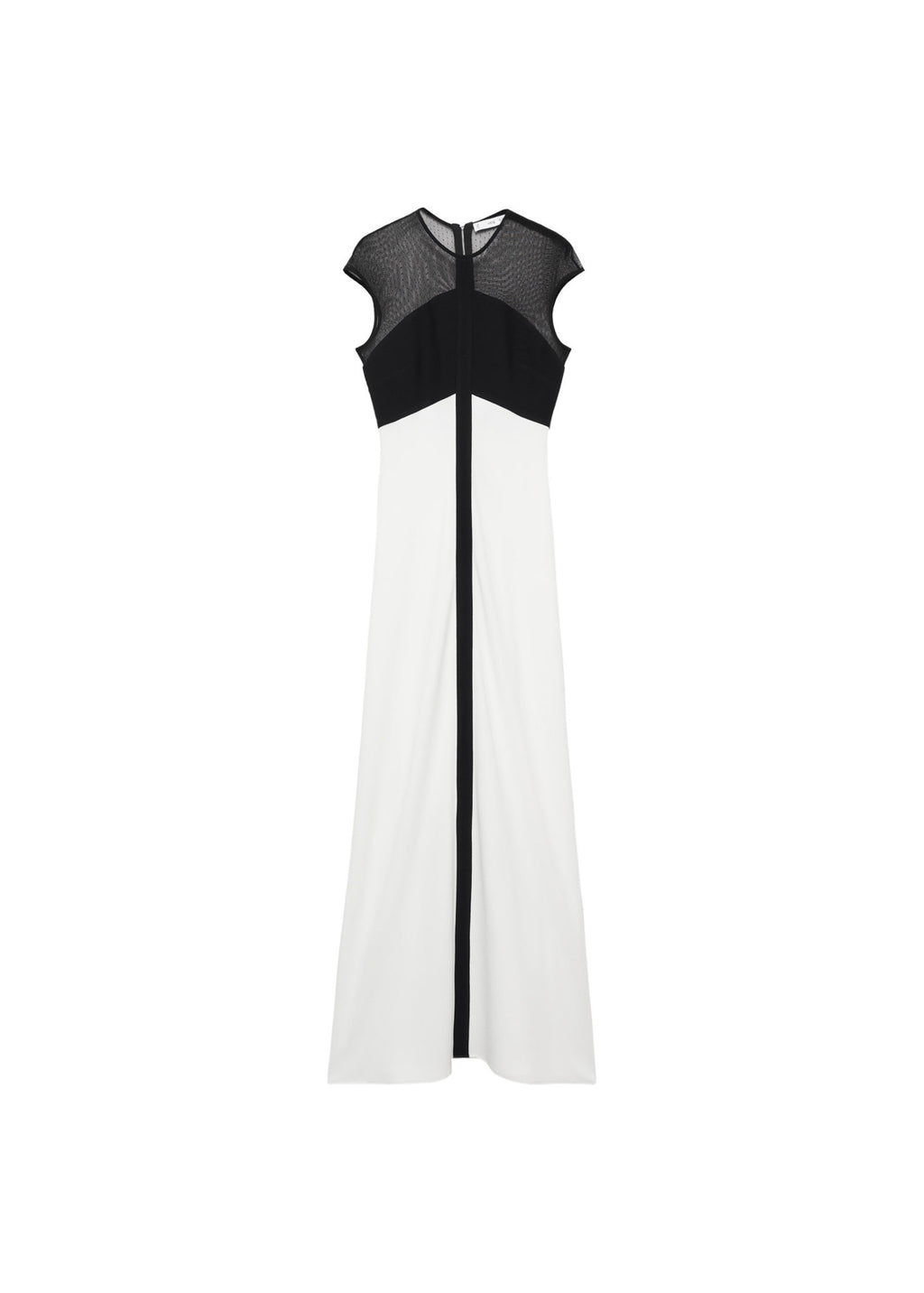 Robe Bicolore À Empiècements