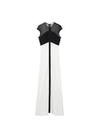 Robe Bicolore À Empiècements