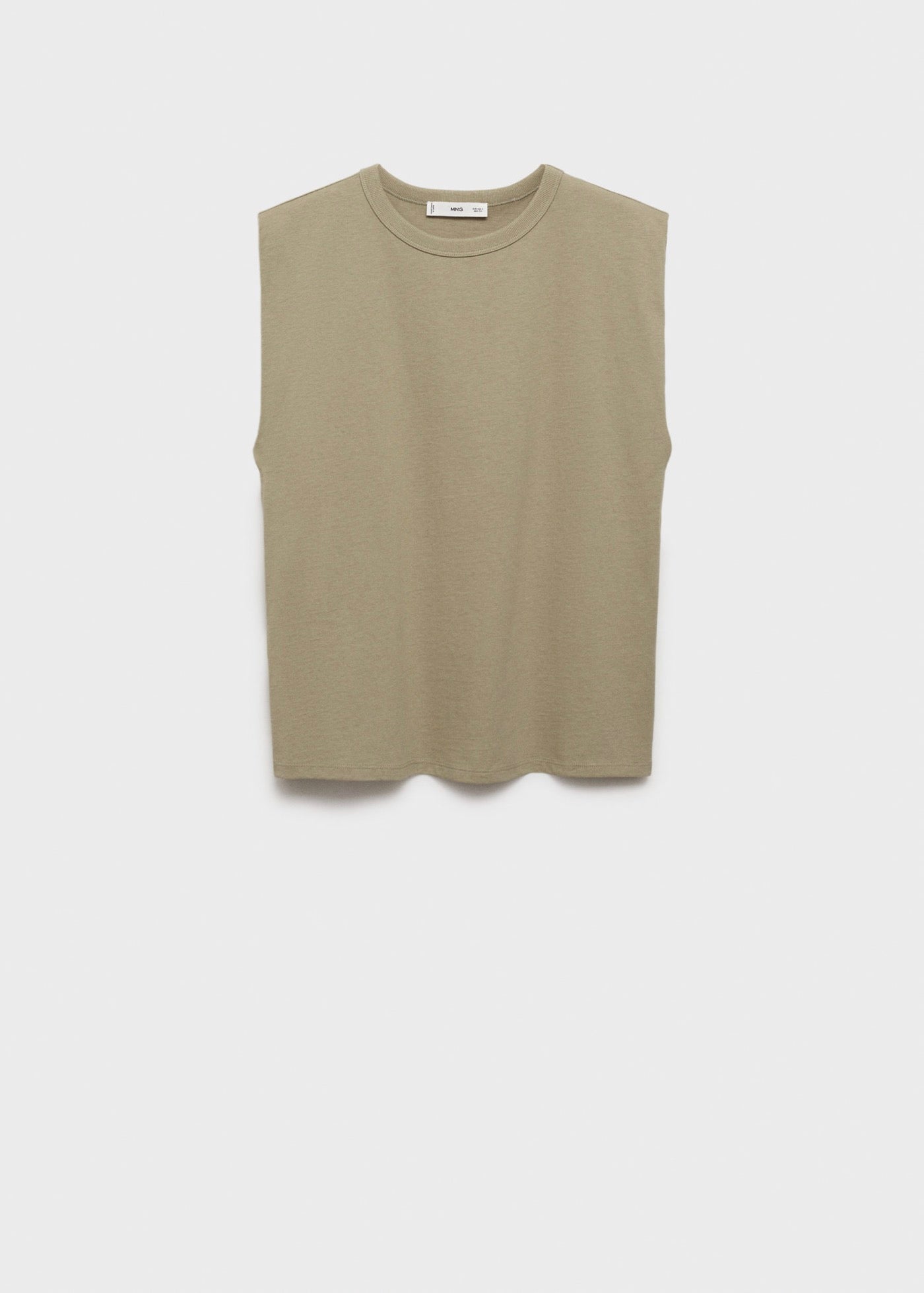 T-Shirt Coton Manches Courtes - Khaki